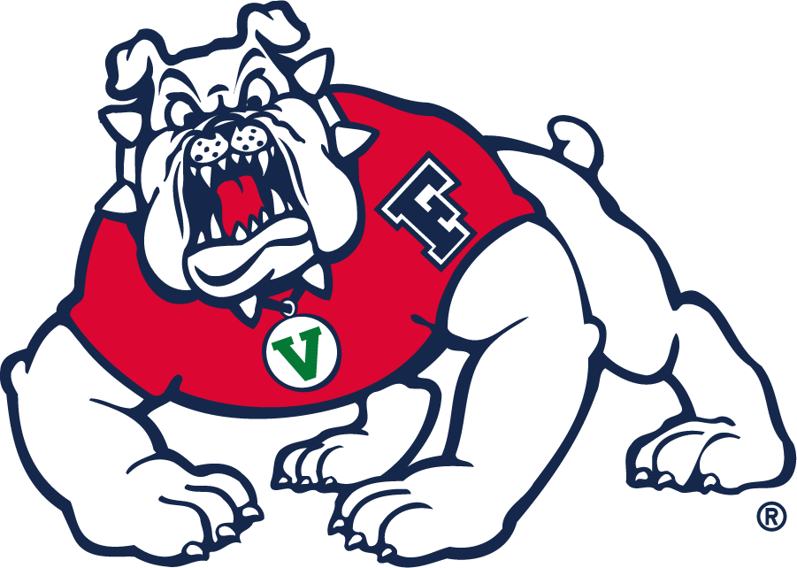 Fresno State Bulldogs 2016-2020 Primary Logo DIY iron on transfer (heat transfer)